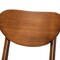 Baxton Studio Katya Mid-Century Modern Sand Fabric and Walnut Brown Finished Wood 2-Piece Counter Stool Set 183-11639-Zoro - alternate 5